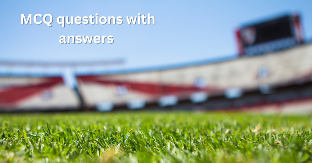 New Sports MCQ questions with answers