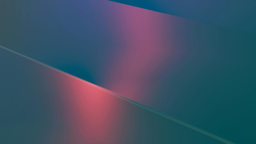 Vibrant abstract digital art featuring smooth gradients and geometric lines.